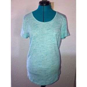 Blue relaxed fit t shirt